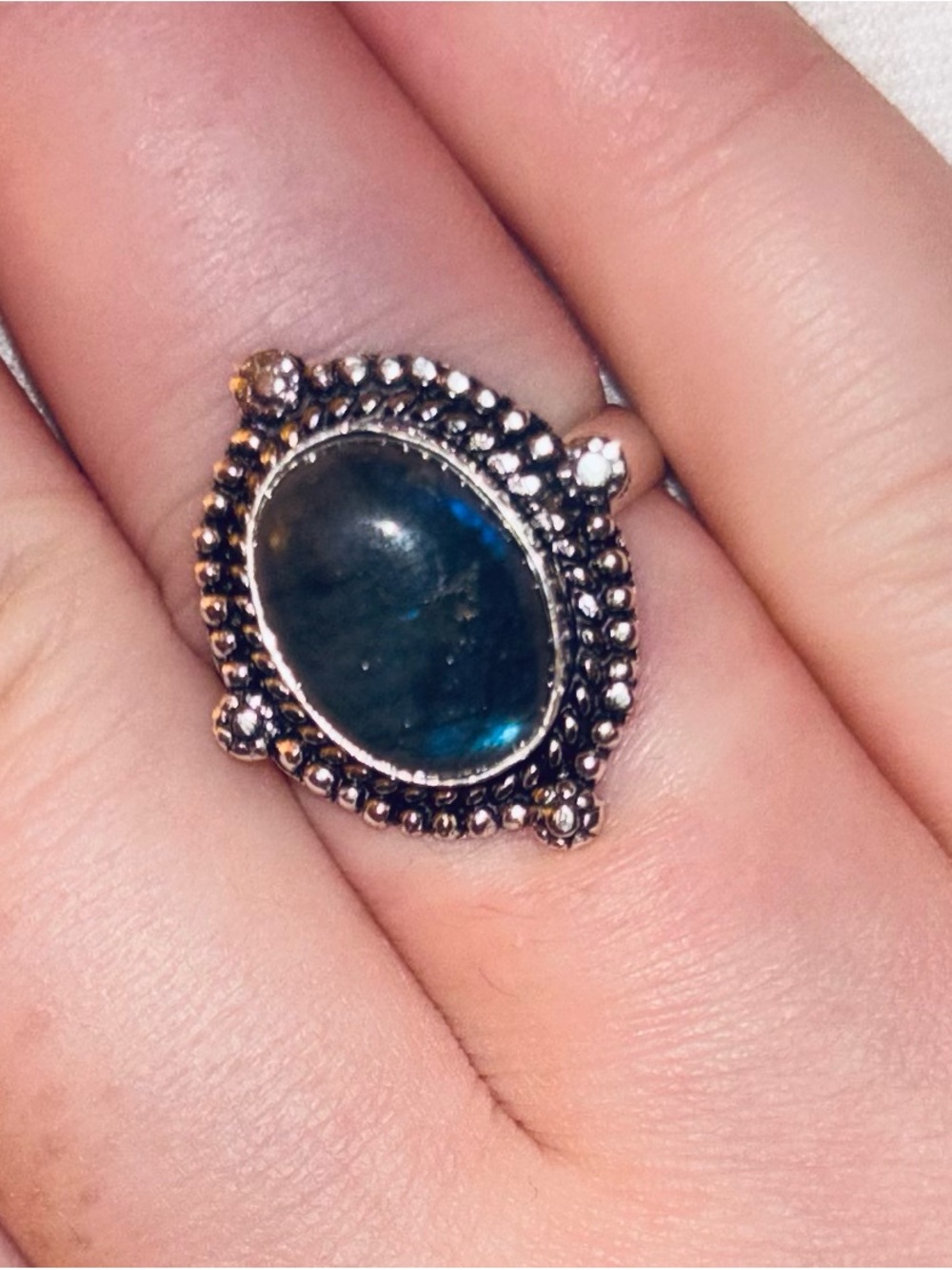 Labradorite Healing Crystal Stone Size 9